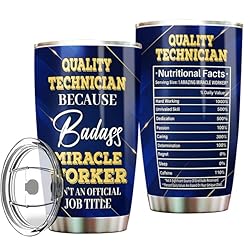 MONIZILUCKY Quality Technician Tumbler Stainless