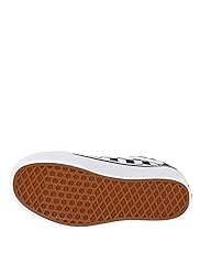 Vans Unisex Low-Top Sneakers, Black White, 6.5 US Men