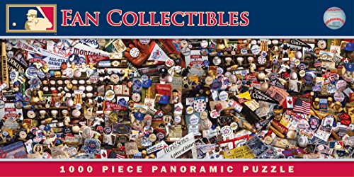 MasterPieces MLB Fanfest Collectibles Panoramic Jigsaw Puzzle, 1000-Piece