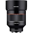 Samyang SYIO85AF-E 85mm F1.4 Auto Focus Weather Sealed Lens for Sony E-Mount
