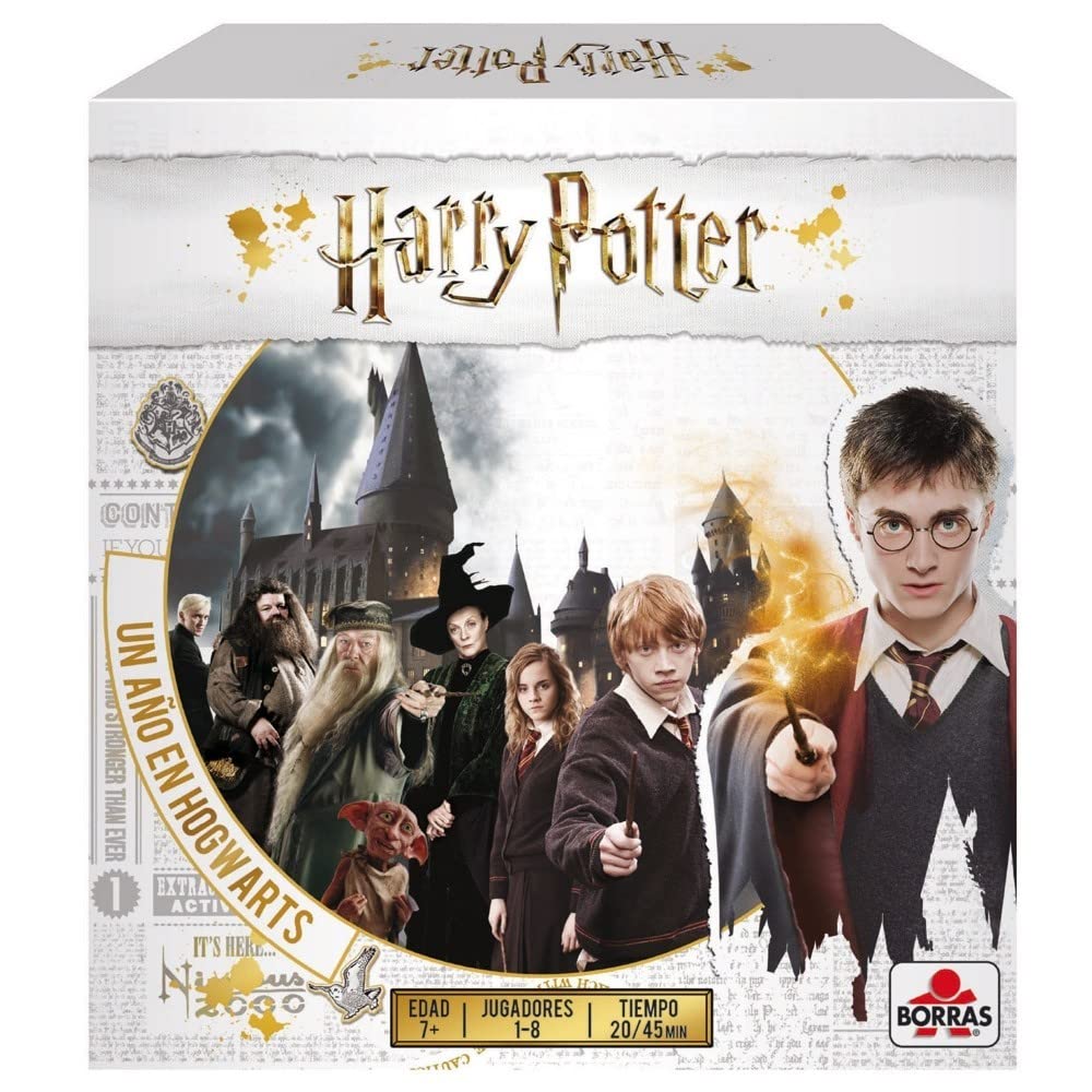Borras - Harry Potter Board Game One Year in Hogwarts. 4 Different Game Modes. Recommended for Fans of the Saga and from 7 Years (18357)
