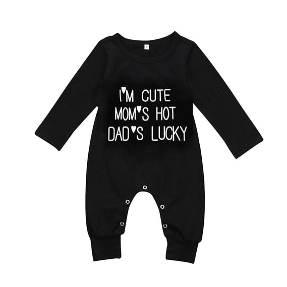 baby boy black onesie
