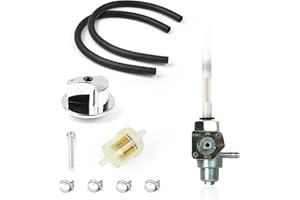 AYIDDUE Fuel Valve Petcock Gas Tank Valve Shut Off Switch For HONDA FourTrax 200 TRX 200 SX 1986-1988 FourTrax 250 TRX 250 X 987-1988 1991-1992 Sportrax 300 TRX 300 EX 1986-1988 16950-HB3-005 16950-HC0-015