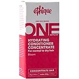 Ethique Hydrating Conditioner Concentrate for Balanced to Dry Hair - Bloom - Sulfate-Free, Plastic-Free, Vegan, Cruelty-Free,