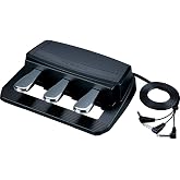 Roland RPU-3 Electronic Keyboard Pedal or Footswitch, 3 Pedal (RPU-3)