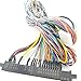 BLEE Jamma Wiring Harness with 5,6 Action Button 28 Pin Wires Video Game Cables for Multi Arcade Games Machine Accessories