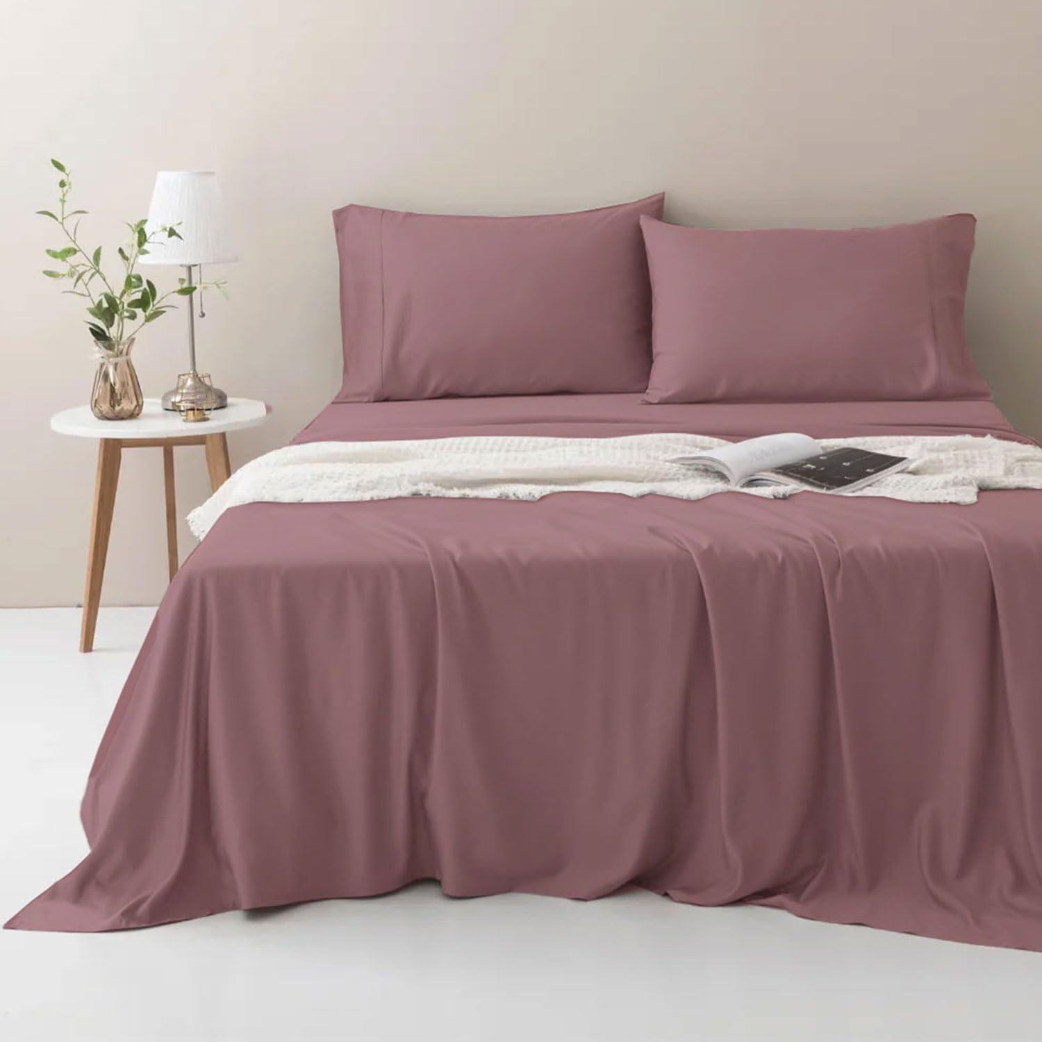Briarwood Home Twin Sheets, Cooling Sheet Set, Deep