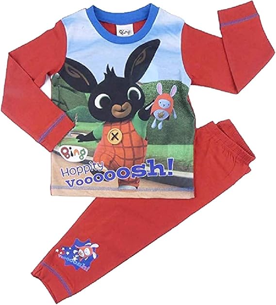 Bing Bunny Boys Pyjamas Girls Pyjamas Cbeebies Bing Pjs Boys Clothing Sizes 4 Up Mrb78 Clothing Shoes Accessories