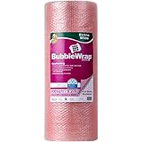 Duck Brand Anti-Static Bubble Wrap Cushioning, Extra Wide 24-Inch x 50-Feet, Pink (285793)