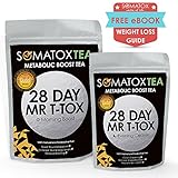SOMATOX 28 DAY MR TEATOX Premium Energy Tea - With Ginseng • Weight Loss Tea • Slimming Tea • Green Tea • Skinny Tea • Diet Herbal Tea • Burn Fat • Lose Weight • Boost Metabolism ★ UK Product