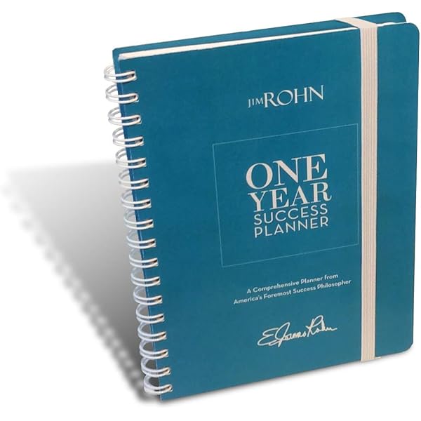 Jim Rohn One-Year Success Planner: Jim Rohn: 9781935944676: Amazon