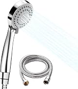 Kuyang High Pressure Shower Head 3 Spray Modes 1.5m Hose Water Saving Turbo view 1