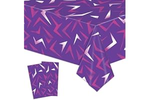 2PCS Kpop Birthday Tablecloth K-pop Birthday Party Decorations 274x137CM Lightning Energy Crack Disposable Rectangle Tablecov