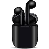Lasuney IPX7 Waterproof Bluetooth Earbuds, True Wireless Earbuds, 35H Cyclic Playtime Headphones with Charging Case and mic f