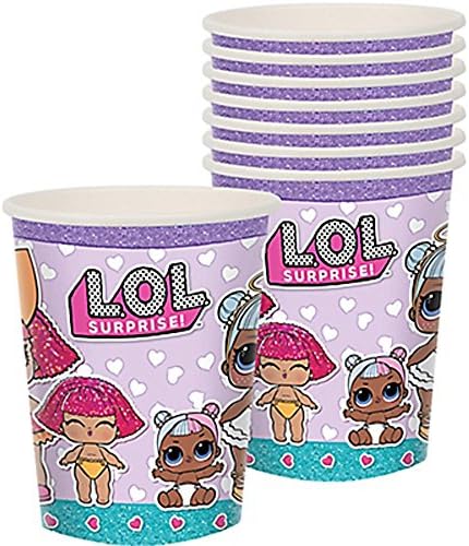 Amscan LOL Surprise! 9oz Paper Cups (8ct)