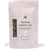 Remedy & Restore Herbal Tea for Hormone Balance - Natural Menstrual Cycle Support, Spearmint Flavor, Loose Leaves, 1 Count