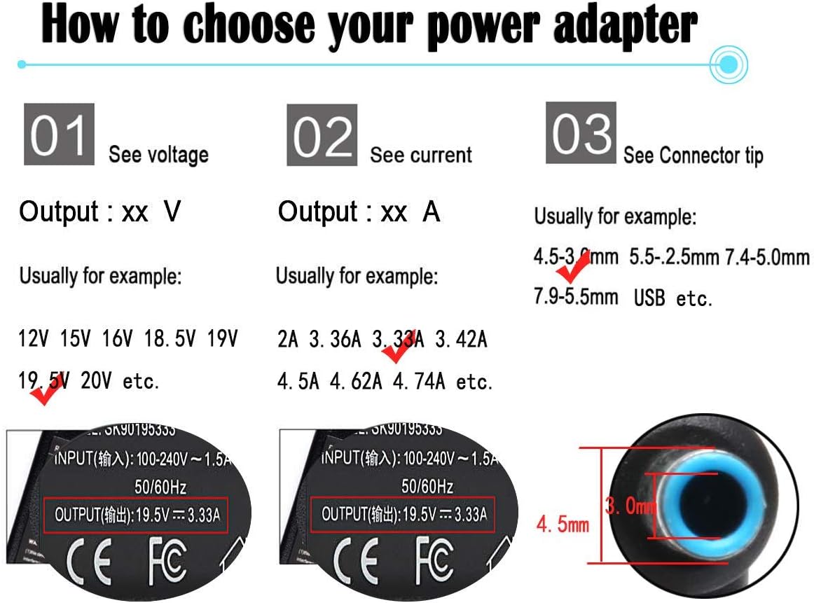 SiKER USB C Laptop Charger, 65W USB C Nylon Cable Fast Charger Compatible with HP Envy, Elitebook, Spectre, Chromebook - Image 3
