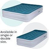 airzzZ Slumber Plus Air Bed Double High Raise Non Slip Inbuilt Pump view 8