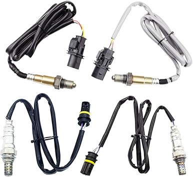 Amazon Com Guniang Set Of 4 Air Fuel Ratio Oxygen O2 Sensor For Bmw 335i 2007 2011 3 0l Bmw 335i Xdrive 2009 2011 3 0l Upstream Downstream Automotive