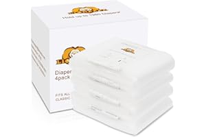 Lionpapa Refills Compatible with Dekor Classic Diaper Pails Pails,4 Pack…