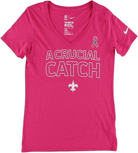 womens pink saints jersey