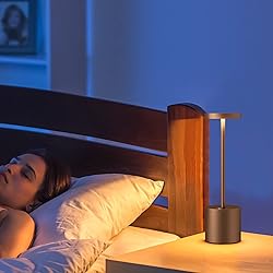 TBBGA 2 Pack Cordless Table Lamps, 5000mAh
