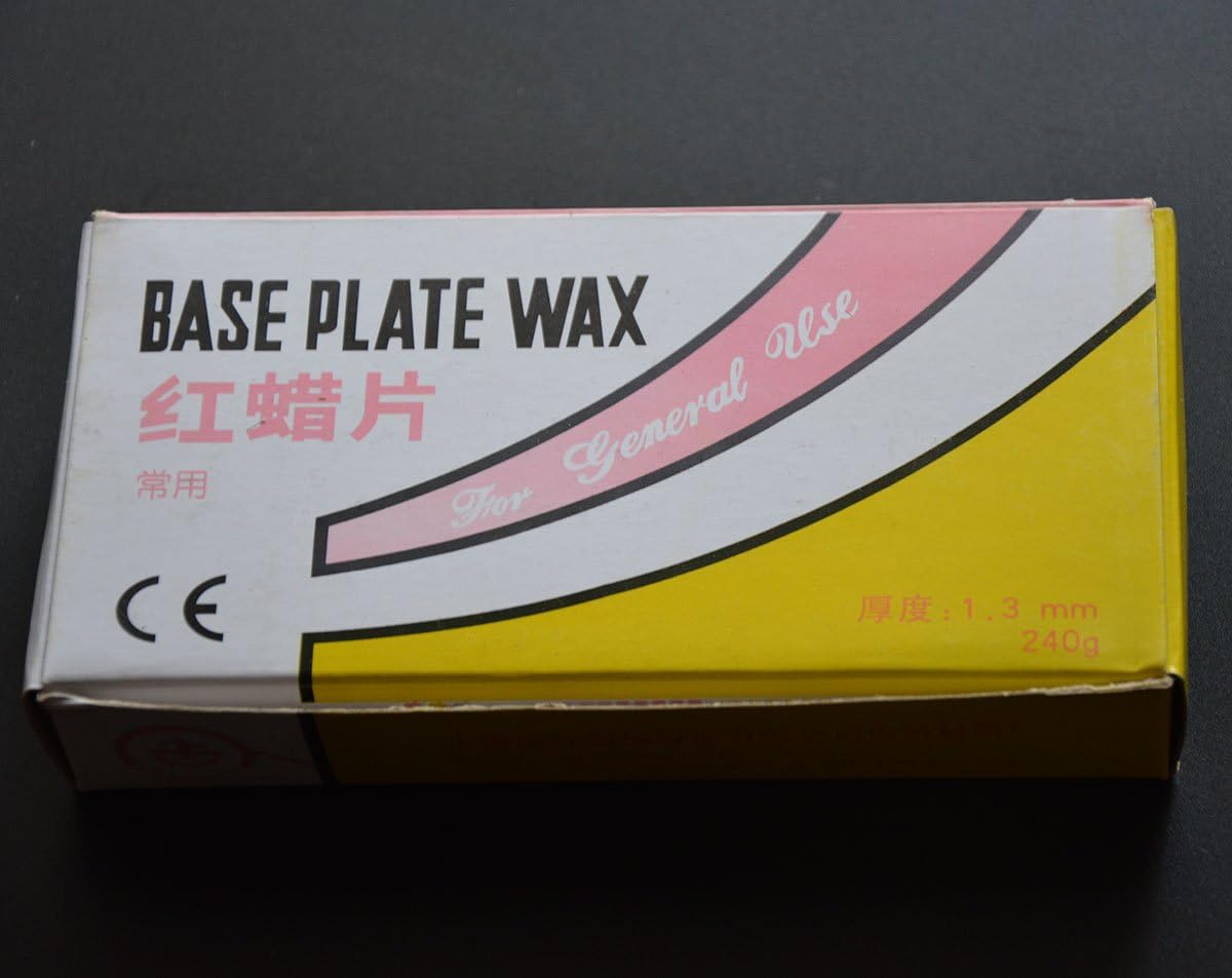 TJIRIS 2.0mm Red Base Plate Wax Modeling Waxing Sheet 30 Boxes - - 