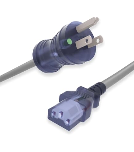 Tripp Lite P007-003 3 ft. Heavy-Duty Computer Power Cord, 14AWG 15A (NEMA 5- 15P to IEC-320-C13