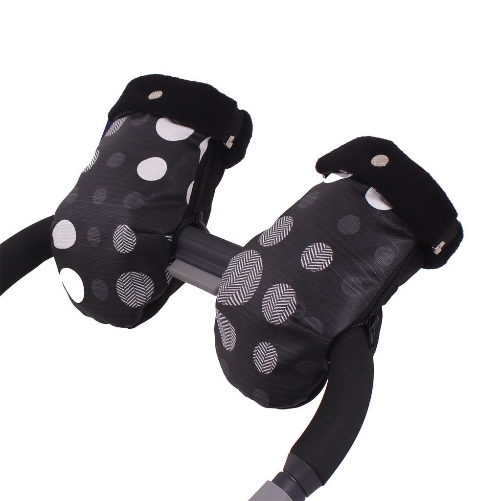 Manoplas Silla DINDON NE V Polar Negro Impermeables tititnins