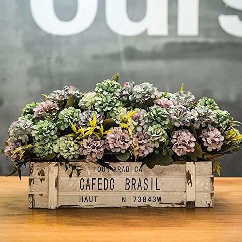 Jnseaol Artificial Flowers Artificial Tile Fence Diy Gifts Wedding Party Kitchen Home Fence Pan A Great Deco Mixing -008