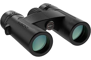 SVBONY Upgraded SV202 8x32 ED Binocular, Binoculars with Extra-Low Dispersion Objective Lenses for Birdwatching, BAK4 & FMC O