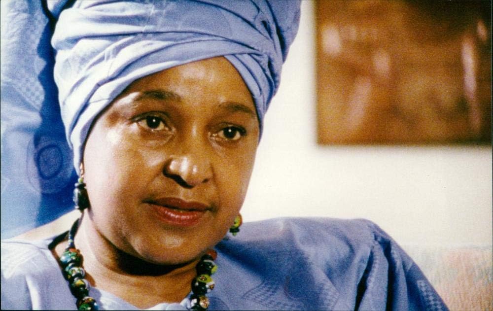 Photographs - Vintage photograph of Winnie Mandela in ITV's