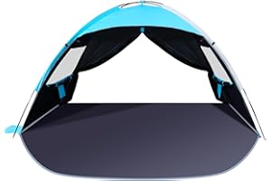 SEBOR Beach Tent, Beach Shade Portable Tent for 2-3 Person with UPF 50+