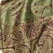 PASKMLNA Reversible Paisley Pashmina Shawl Wrap Elegant Colors (#17Green)…