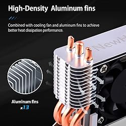 NewHail 12V M.2 2280 SSD Heatsink with 40mm PWM