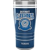 Tervis Traveler NFL Detroit Lions - Vintage Triple Insulated Tumbler Travel Cup Keeps Drinks Cold & Hot, 20oz, Stainless Steel