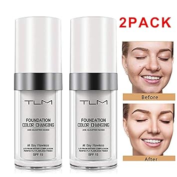 colour changing liquid foundation