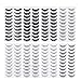 FRCOLOR 80 Pairs Look Fake Eyelashes Lash Extensions for Women Long Thick Lashes for Daily or Party Makeup