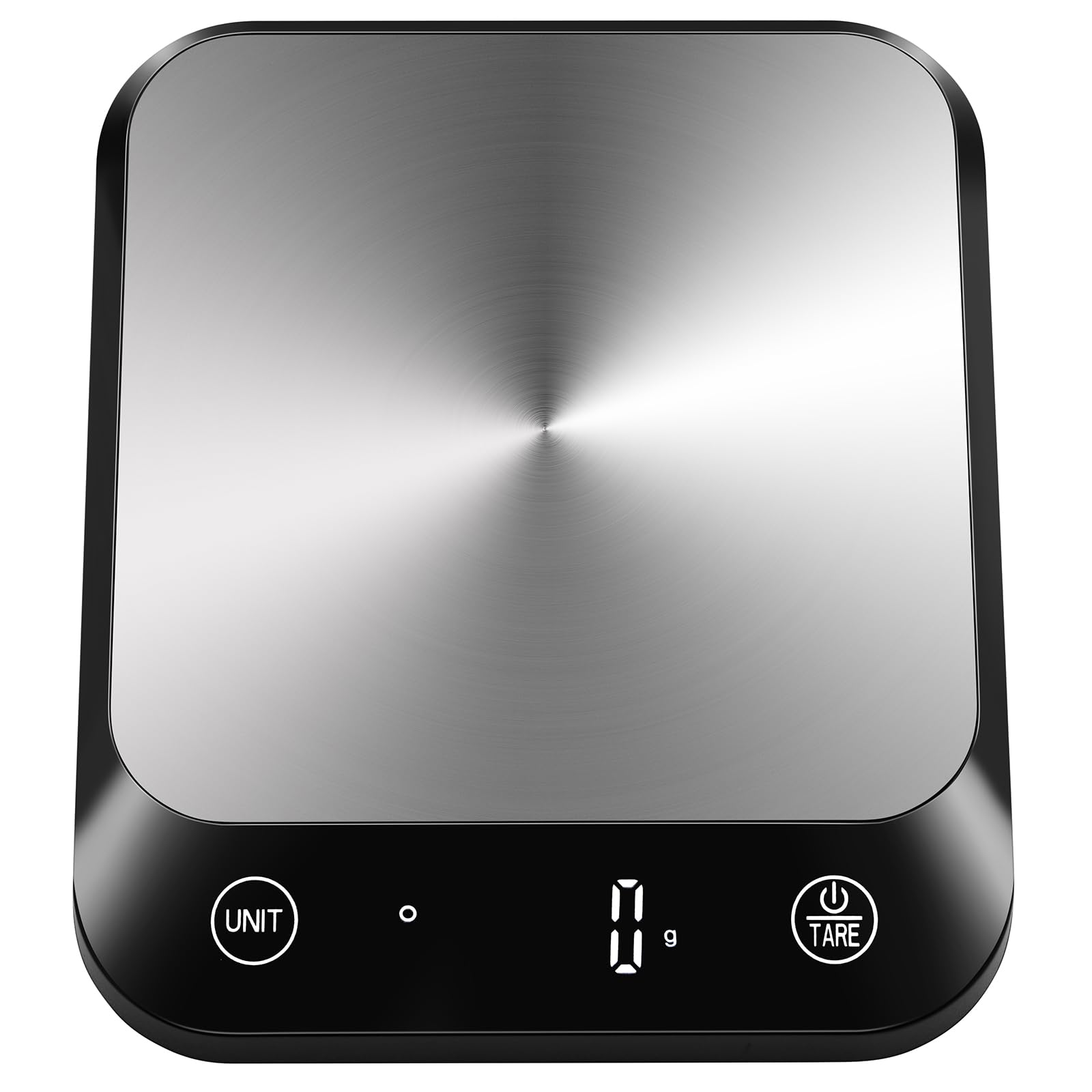 Photo 1 of Vitafit 22lb Digital Food Kitchen Scale, High Accuracy Assured by Weighing Professional Factory Since 2001, Weight Loss, Baking and Cooking, LED Display, Batteries Included, Black