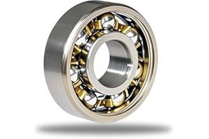 SACKORANGE 20 Pcs 608 Ball Bearings –High Precision Rating Fidget Spinner Bearing Miniature Deep Groove Ball Bearings (8mm x 22mm x 7mm)