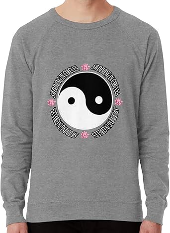 swimming yin yang hoodie