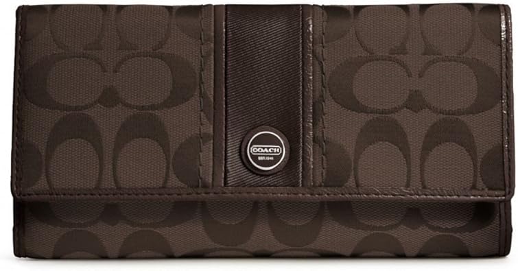 coach checkbook wallet