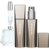 Travalo OBSCURA Refillable Travel Perfume Atomizer, 5 ml, Brown | Bottom-fill system, fine mist spray and protective outer case for handbags, carry-on luggage and everyday use