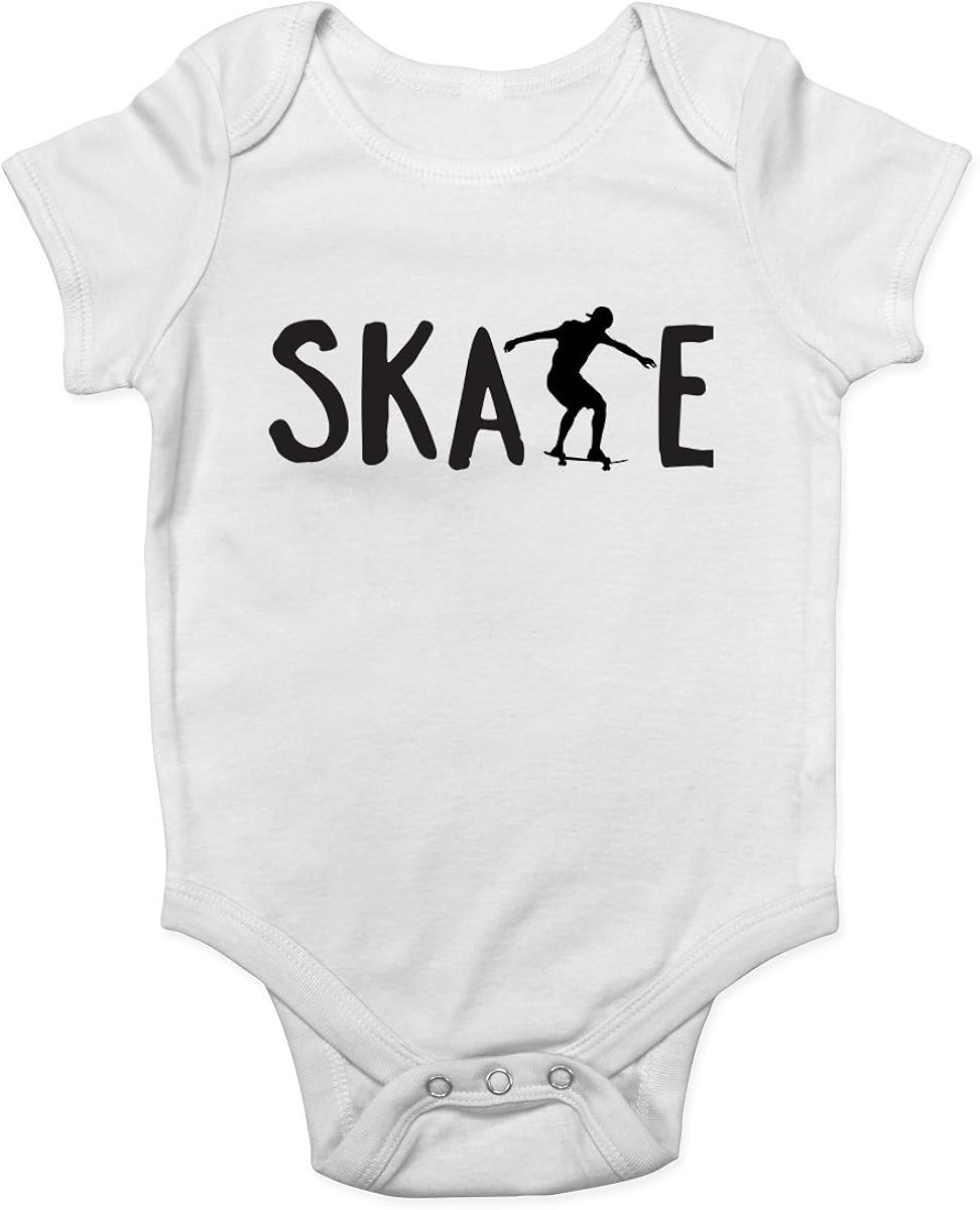 Skate Boys and Girls Baby Vest Bodysuit Amazon.co.uk Clothing