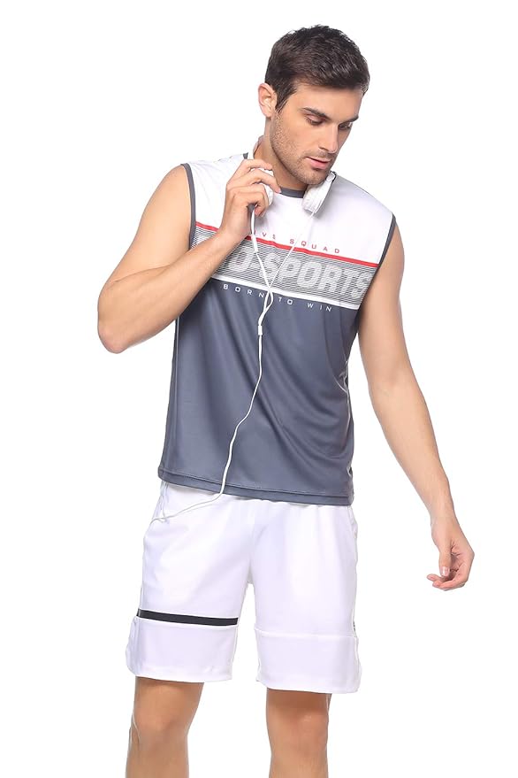 Buy On-vers Regular Fit Round Neck Sando for Men Dark Grey at Amazon.in