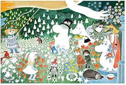 Amazon Co Jp ムーミン ザ デンジャラス ジャーニー ジグソーパズル 1000ピース ジグソー パズル Puzzle かわいい キャラクター おもちゃ グッズ ギフト 誕生日 プレゼント 誕生日プレゼント 贈り物 大きいサイズ ステイホーム リトルミイ ちびのミイ スナフキン Moomin