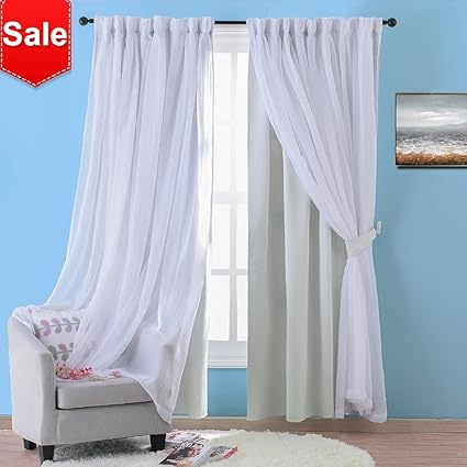 Amazon Com Nicetown Stylish Mix Match Elegance White Crushed