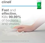 Clinell Universal Cleaning Disinfectant Wipes Refill 100ct Kills 99.99% Germs view 2