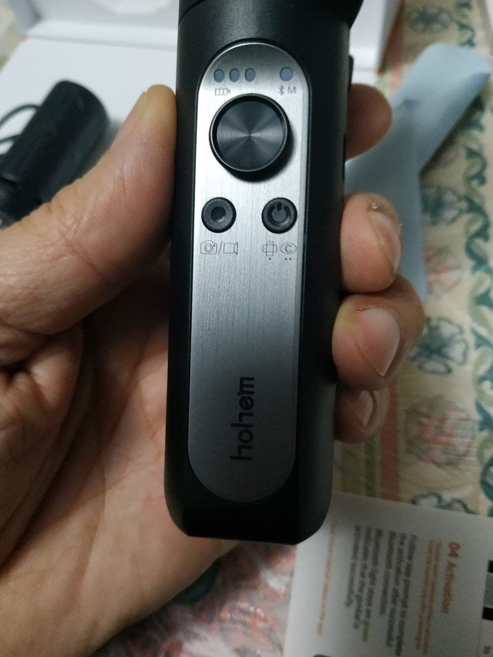 hohem  iSTEADY X2 ブラック スタビライザー Amazon.co.jp: 国内正規品 Hohem iSteady X2 スマホジンバル