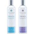 Hair Growth Shampoo and Conditioner for Men and Women - Dry Scalp Treatment, Moisturizing Shampo and Conditioner - Fragrance-Free Shampoo - Volumizing Hair (8oz)